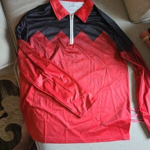 NIB Men's long sleeve bowling style shirt XL